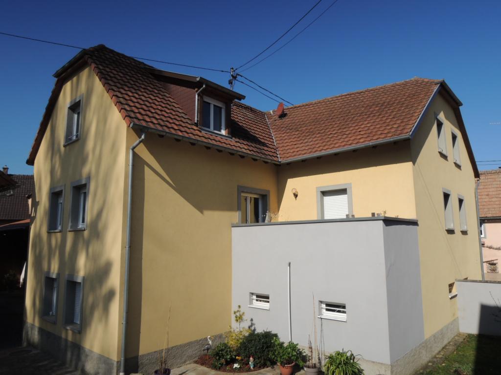 Rosheim centre – grand F3  terrasse et garage